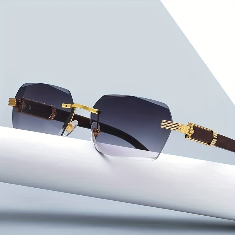 Pelanva Sonnenbrille - Randlos - Facettierte Linsen | Rava