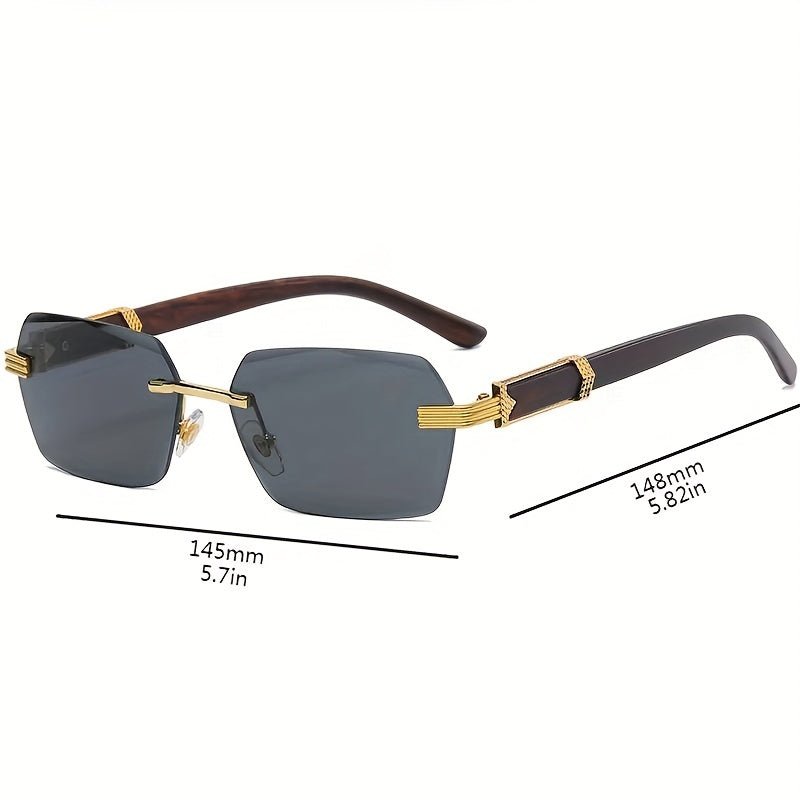 Pelanva Sonnenbrille - Randlos - Facettierte Linsen | Rava