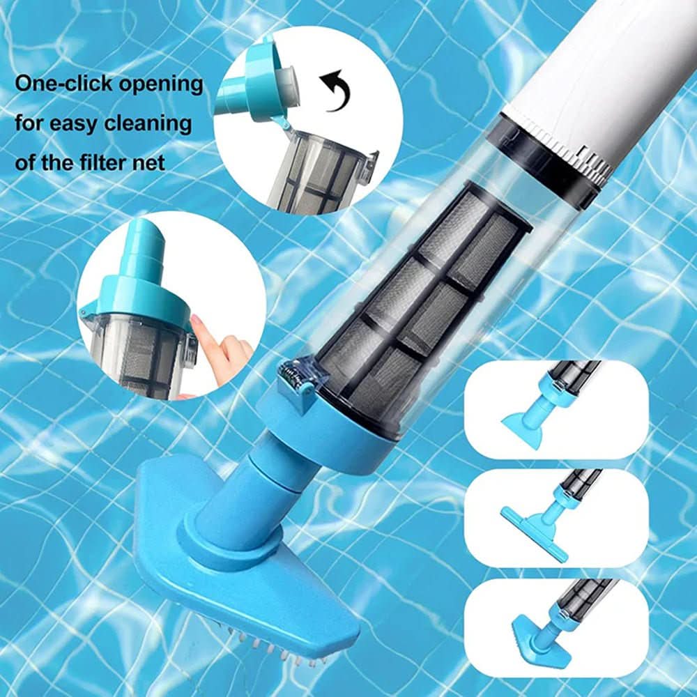 Schnurloses Pool-Vakuum für mühelose Reinigung – Pelanva – Ansicht 3