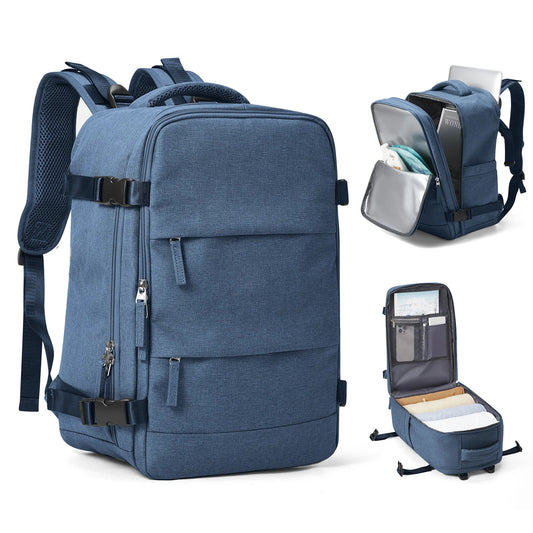Reiserucksack Travomate| Wasserdicht & Vielseitig| 15,6" Laptopfach| Große Kapazität mit Nass-Trocken-Trennung – Tasche