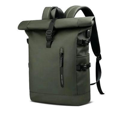 Erweiterbarer Rolltop-Rucksack mit Laptopfach und großem Volumen – Pelanva – Ansicht 15