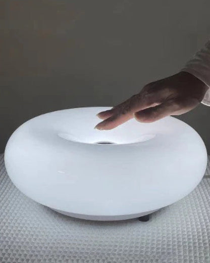 runde tischlampe donutform sanftem led – Pelanva – Ansicht 4