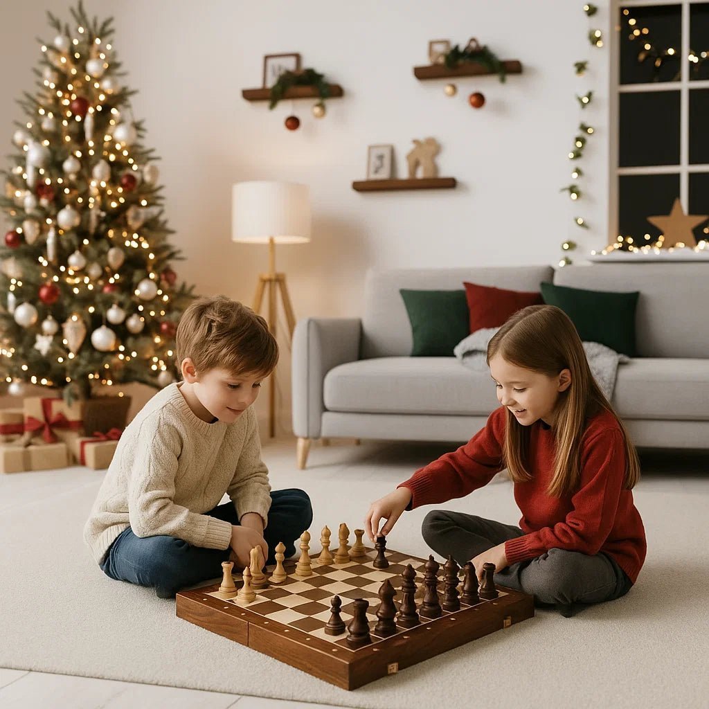 Schachspiel Holz – Pelanva – Ansicht 2