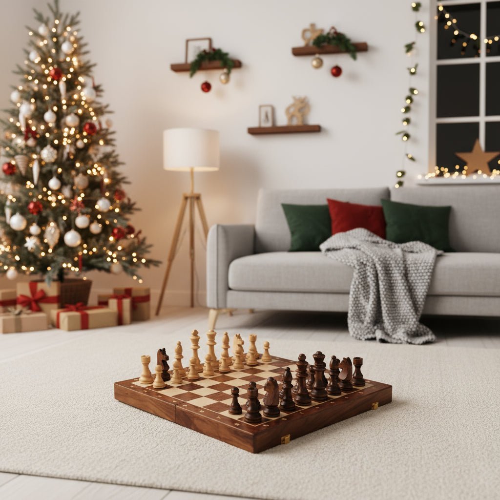 Schachspiel Holz – Pelanva – Ansicht 3