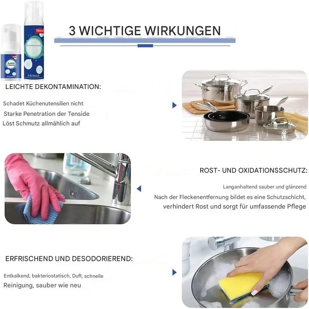 Schaumreiniger Küche Rückansicht – Pelanva