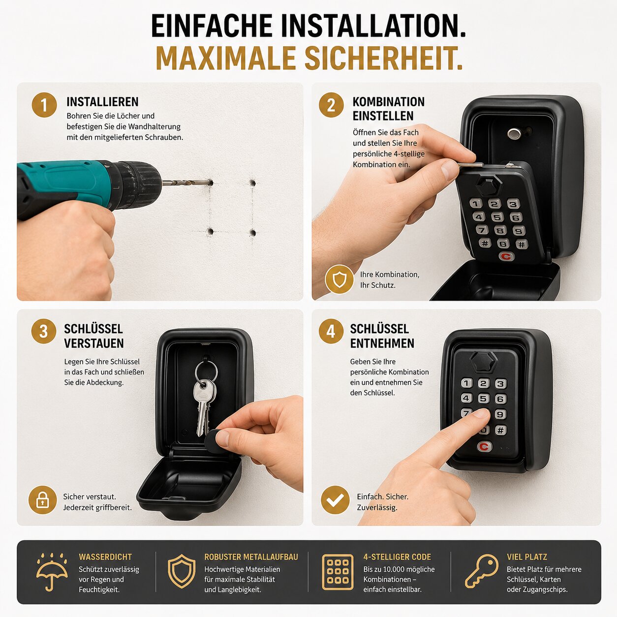 Schlüsselsafe – Ansicht 8