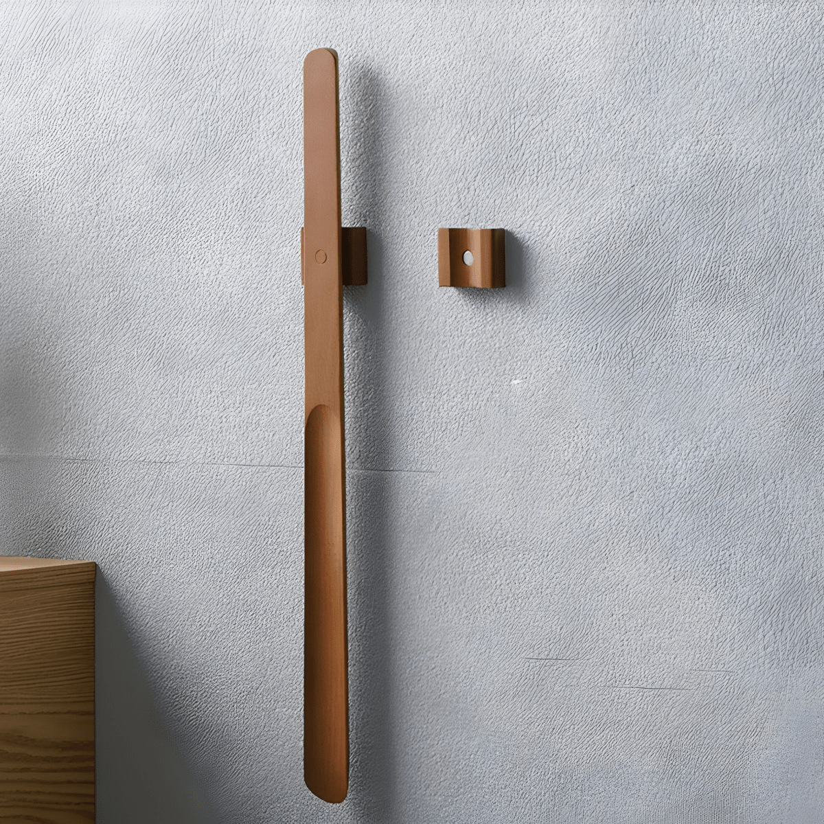 Extra langer magnetischer Schuhanzieher aus Holz – Pelanva – Ansicht 5