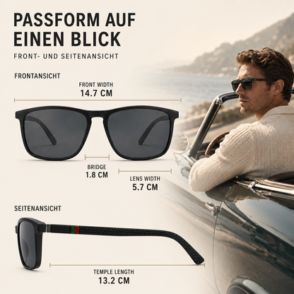Sonnenbrille Herren eckig – Pelanva – Ansicht 3