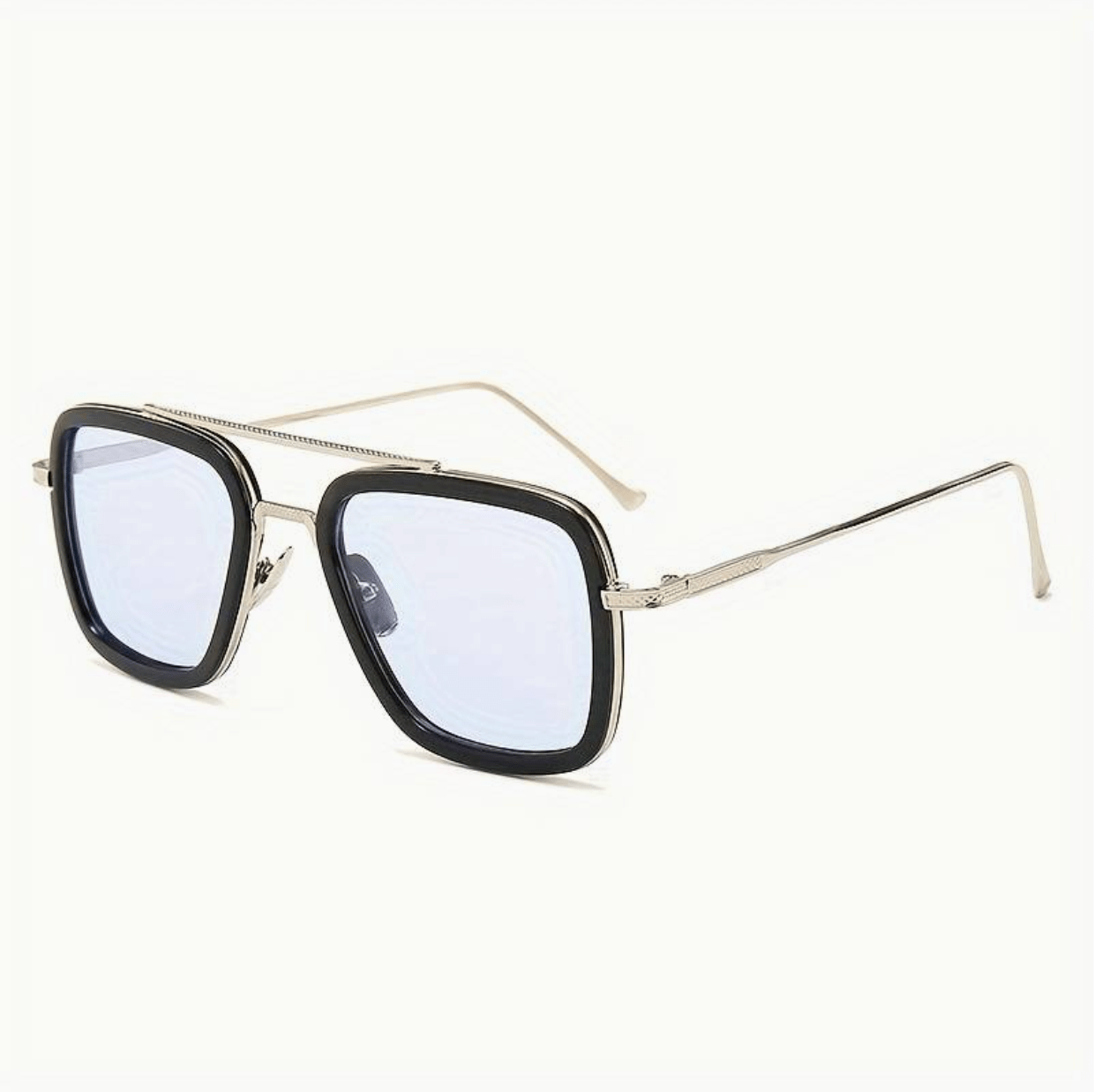 Luxuriöse Herren-Sonnenbrille mit UV-Schutz, Seitenansicht – Pelanva