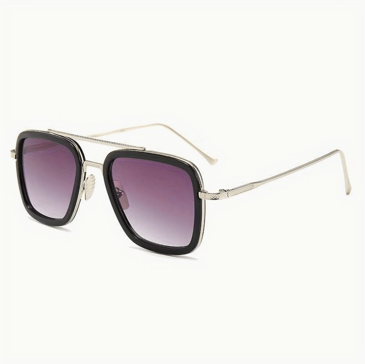 Luxuriöse Herren-Sonnenbrille mit UV-Schutz, Rückansicht – Pelanva