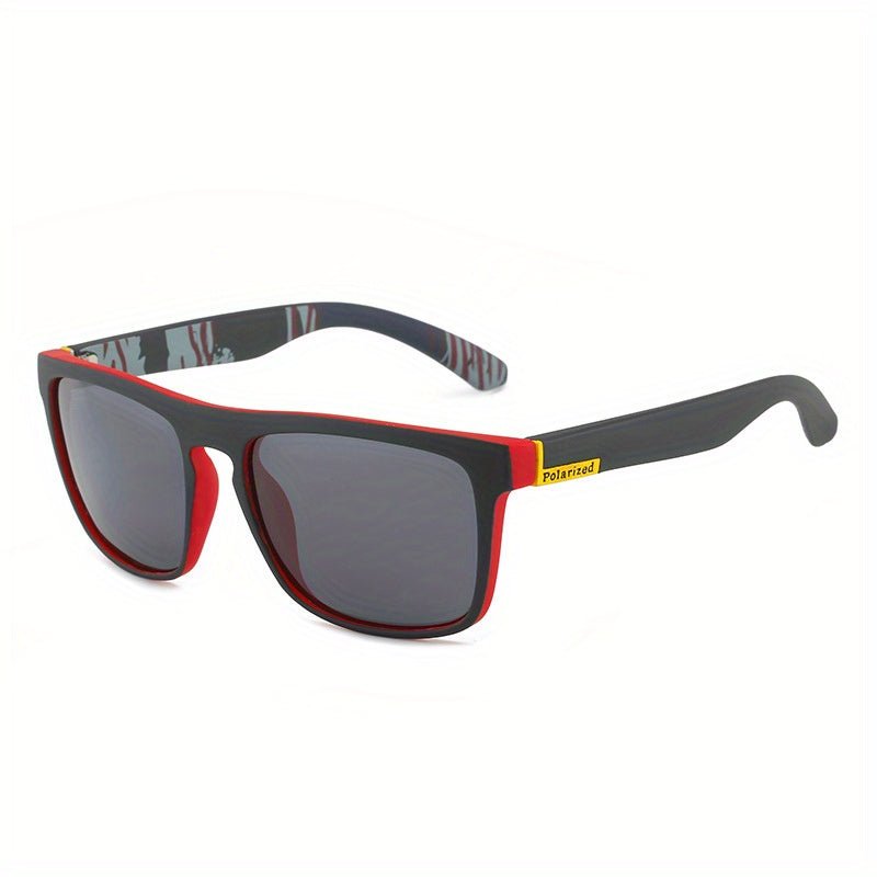 Polarisierte quadratische Sonnenbrille mit UV-Schutz, Anwendungsbeispiel – Pelanva