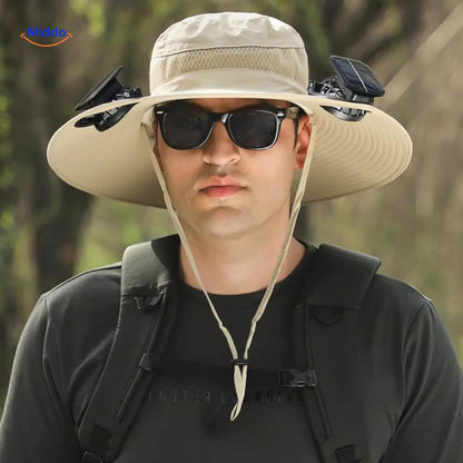 Sonnenhut mit Ventilator – Pelanva