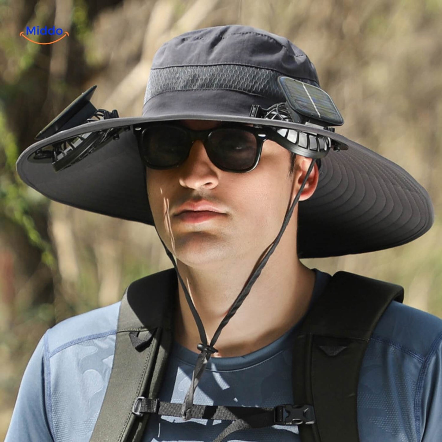 Sonnenhut mit Ventilator – Pelanva – Ansicht 8