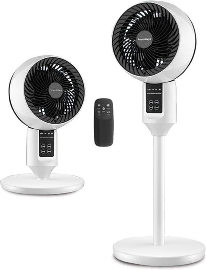 Verstellbarer Standventilator mit 3D-Oszillation – Pelanva – Ansicht 1