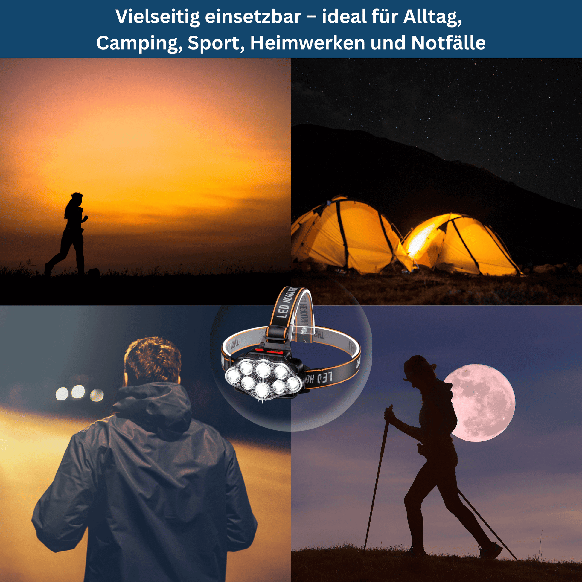 Stirnlampe LED – Pelanva – Ansicht 8