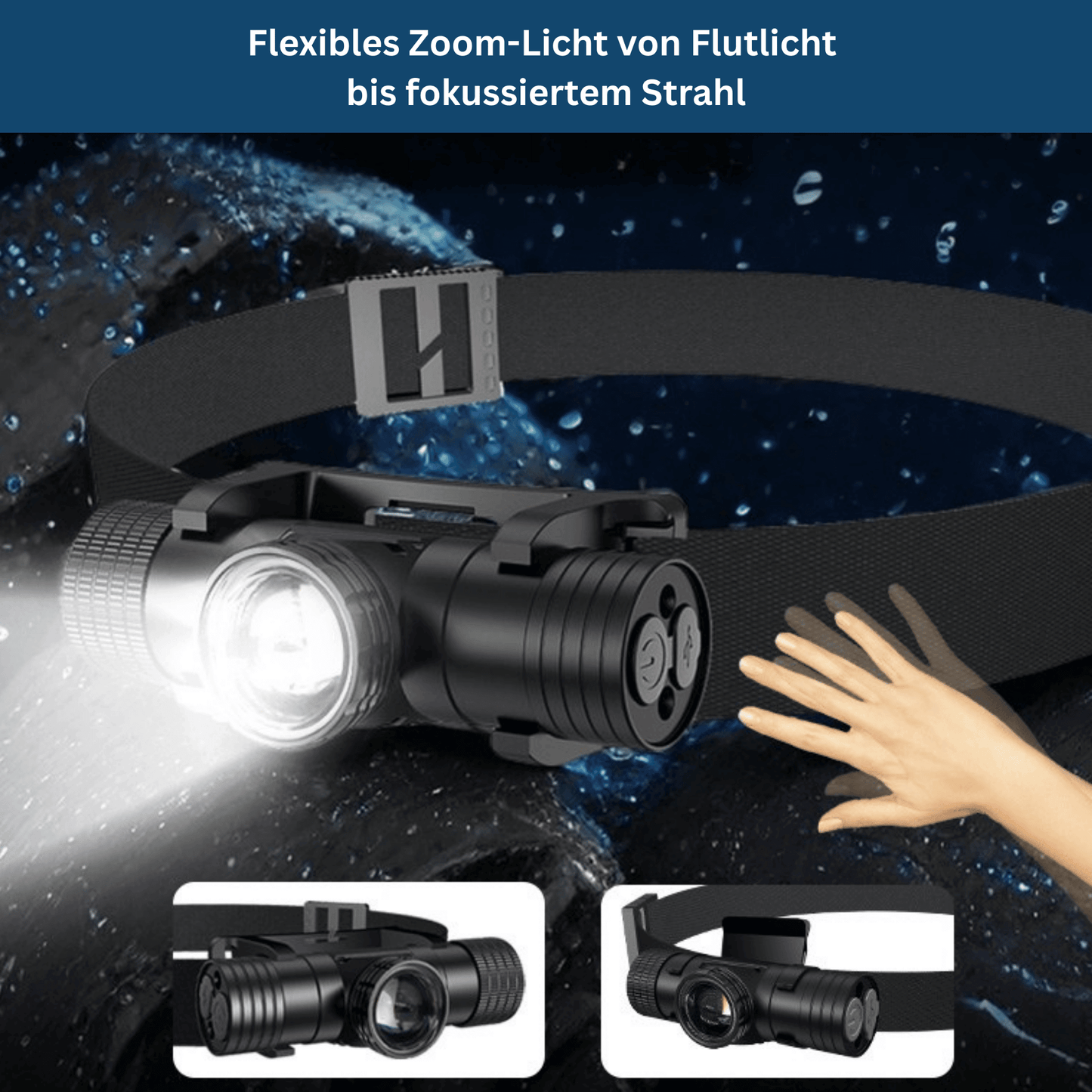 Stirnlampe Outdoor – Pelanva – Ansicht 6