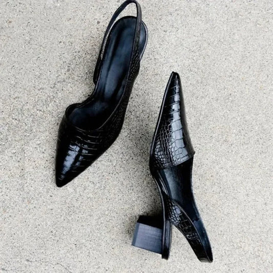 Tamara | Elegante Damen Frühlings-Pumps mit Blockabsatz – Schuhe