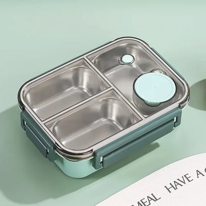 Thermobehälter für Essen aus Edelstahl mit Fächern – Pelanva – Ansicht 12