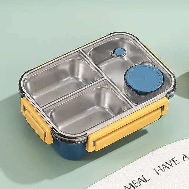 Thermobehälter für Essen aus Edelstahl mit Fächern – Pelanva – Ansicht 13