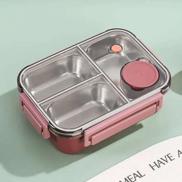 Thermobehälter für Essen aus Edelstahl mit Fächern – Pelanva – Ansicht 14