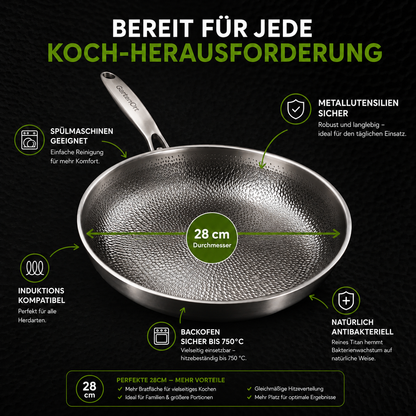 Titanpfanne beschichtungsfrei – Pelanva – Ansicht 5