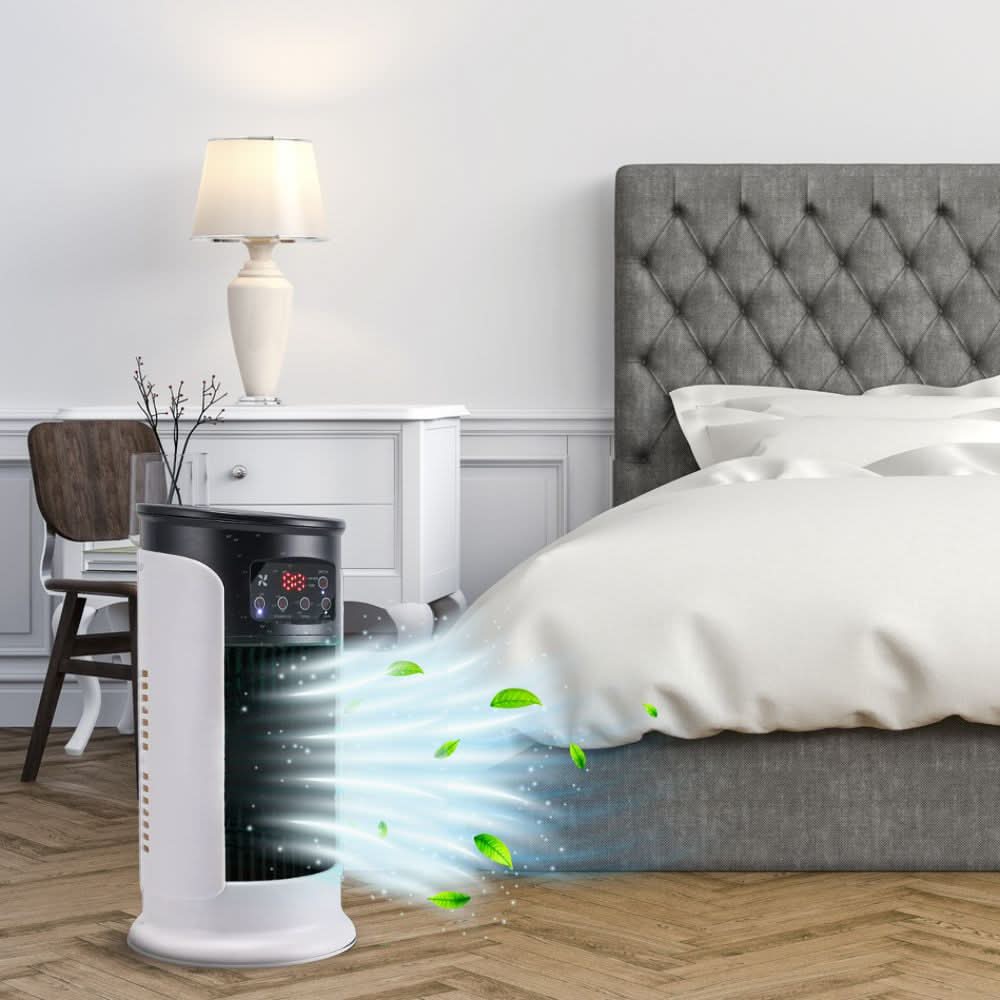 Tragbare Klimaanlage für frische & kühle Luft im Innenbereich – Pelanva – Ansicht 2