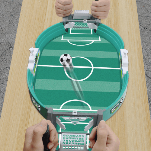 Tragbares Tischfußballspiel für 2 Spieler – Pelanva – Ansicht 2