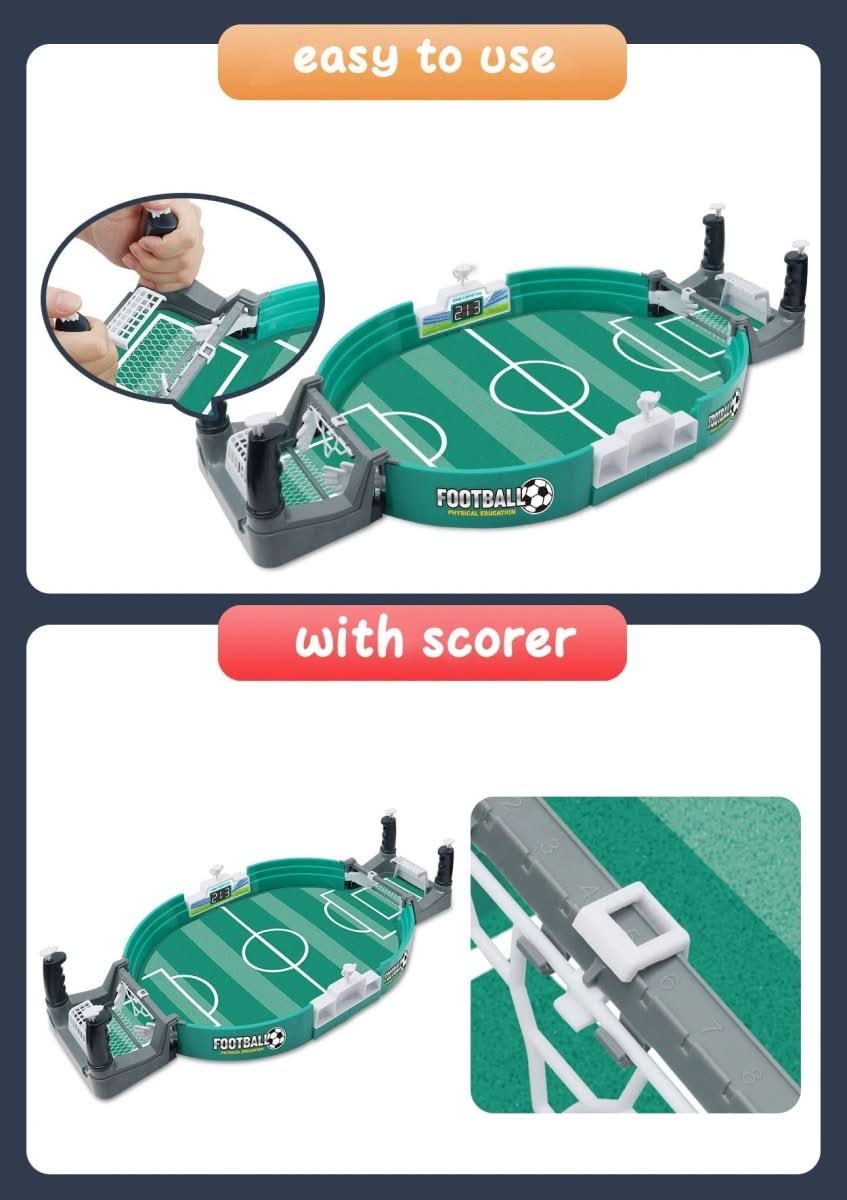 Tragbares Tischfußballspiel für 2 Spieler – Pelanva – Ansicht 6