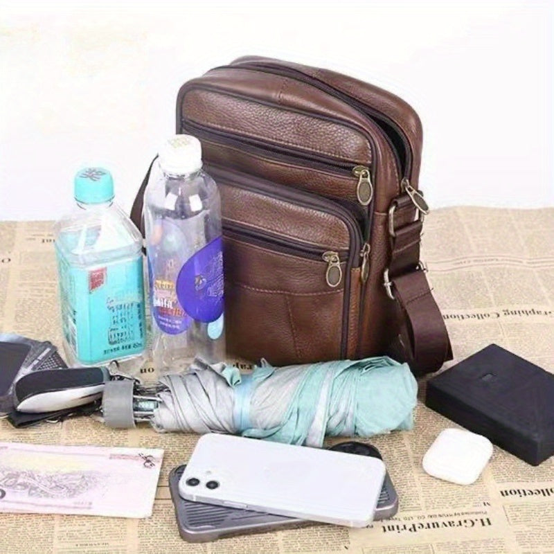 Umhängetasche Herren Leder – Pelanva – Ansicht 8