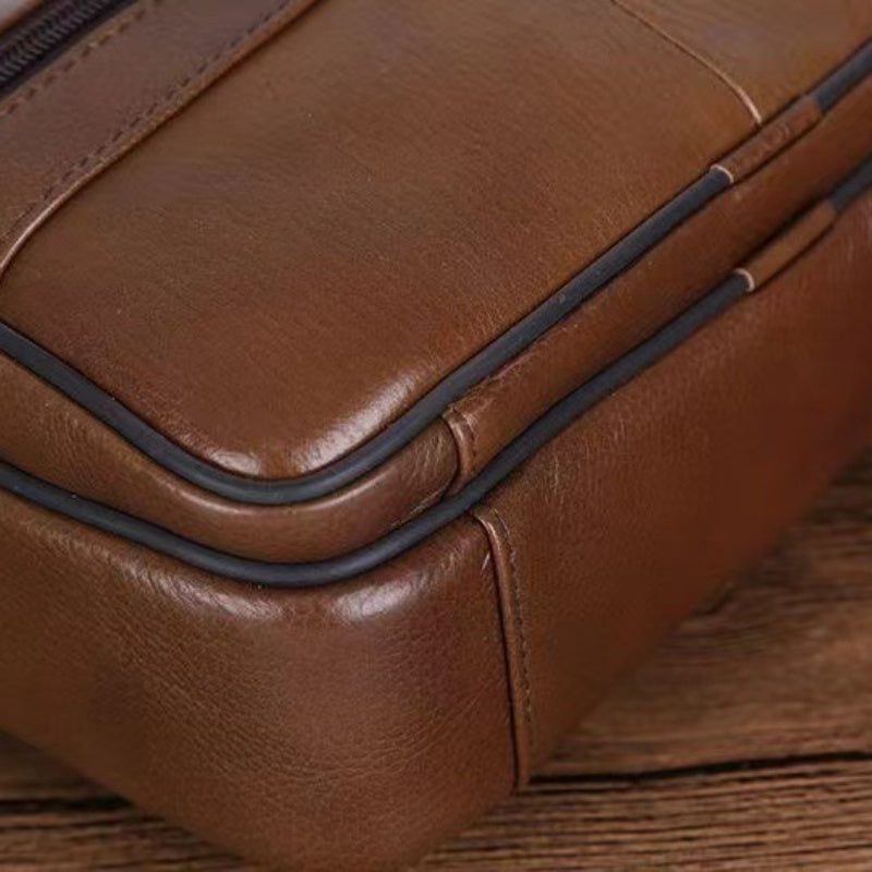 Umhängetasche Herren Leder – Pelanva – Ansicht 9