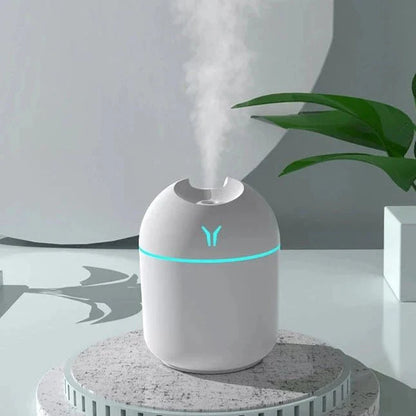 USB Mini Luftbefeuchter 250 ml mit Aromatherapie-Funktion – Pelanva – Ansicht 1