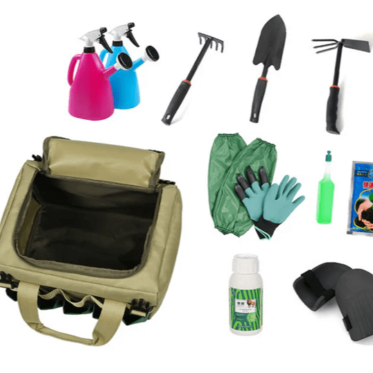 Vela - Faltbarer Leichter Tragbarer und Komfortabler Gartenstuhl mit Werkzeugtasche