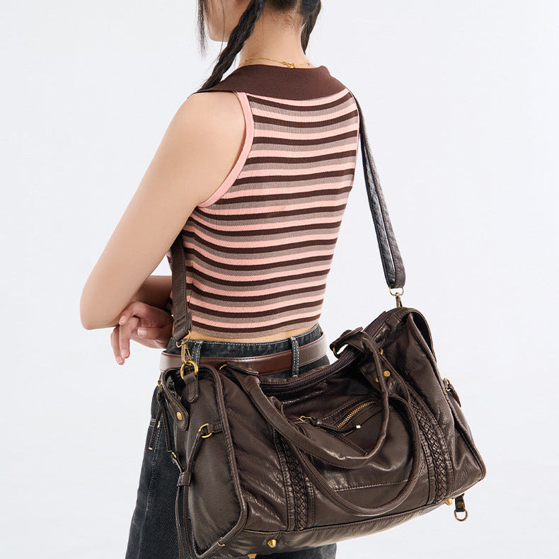 Viki – Damenhandtasche im Vintage-Stil