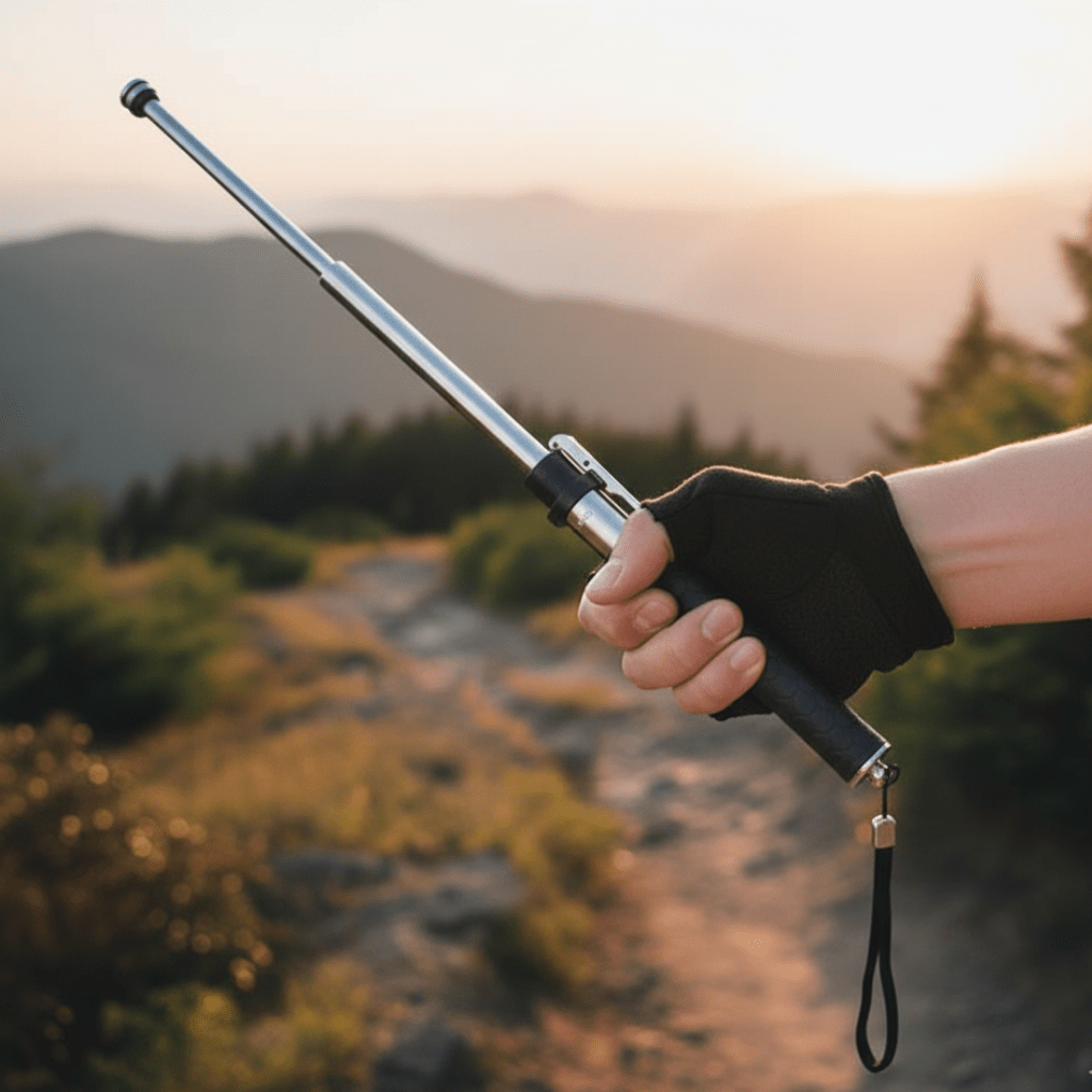 Robuster Wanderstock für Sicherheit und Stabilität – Pelanva – Ansicht 1