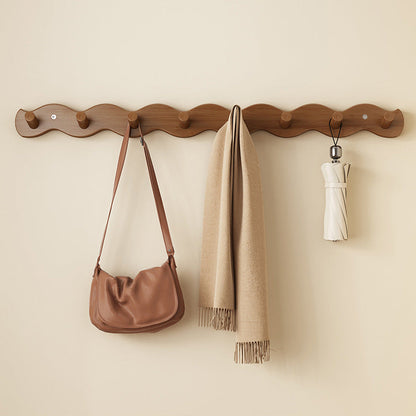 Stilvolle Wandgarderobe aus Bambus, Lieferumfang – Pelanva