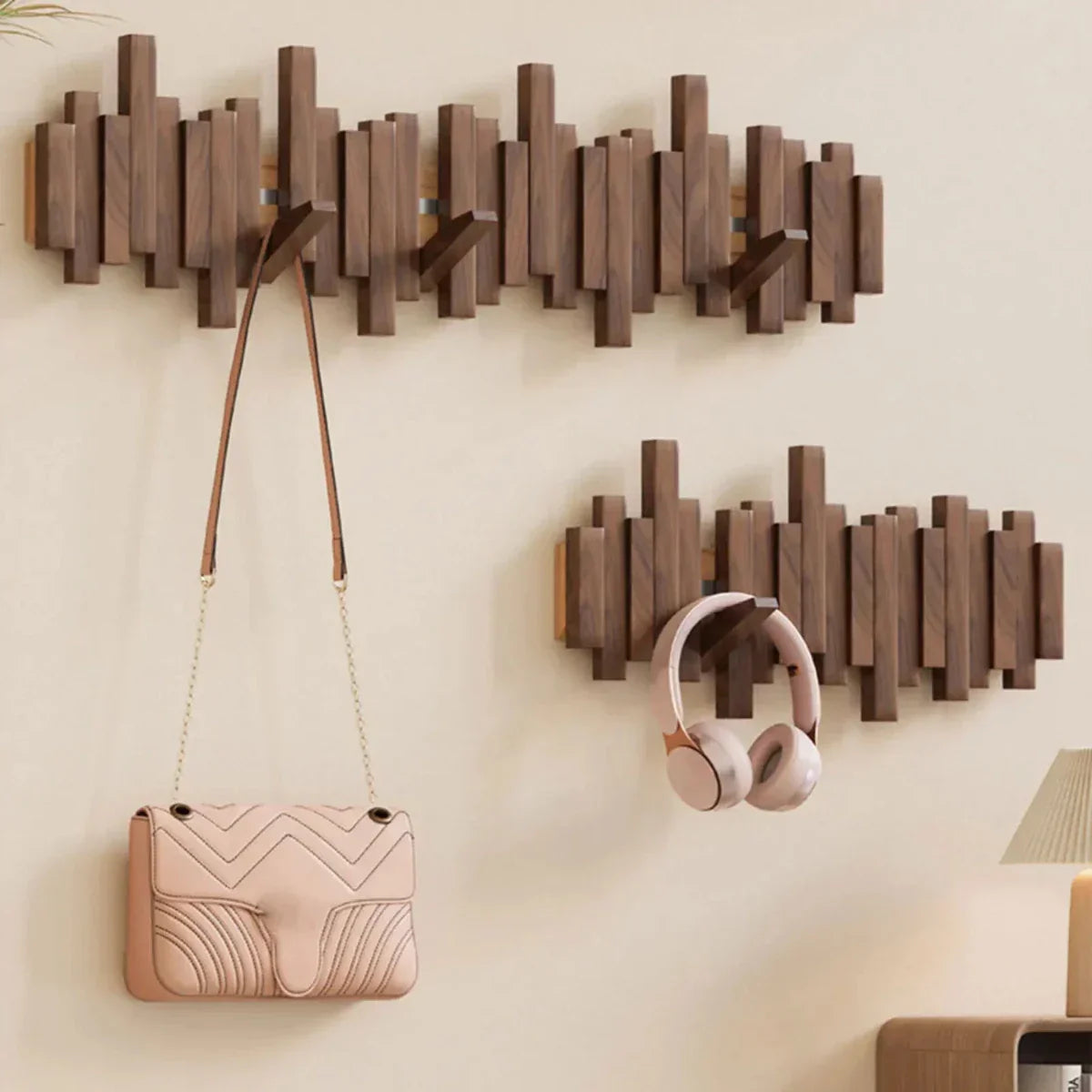 Wandgarderobe Holz – Pelanva – Ansicht 3