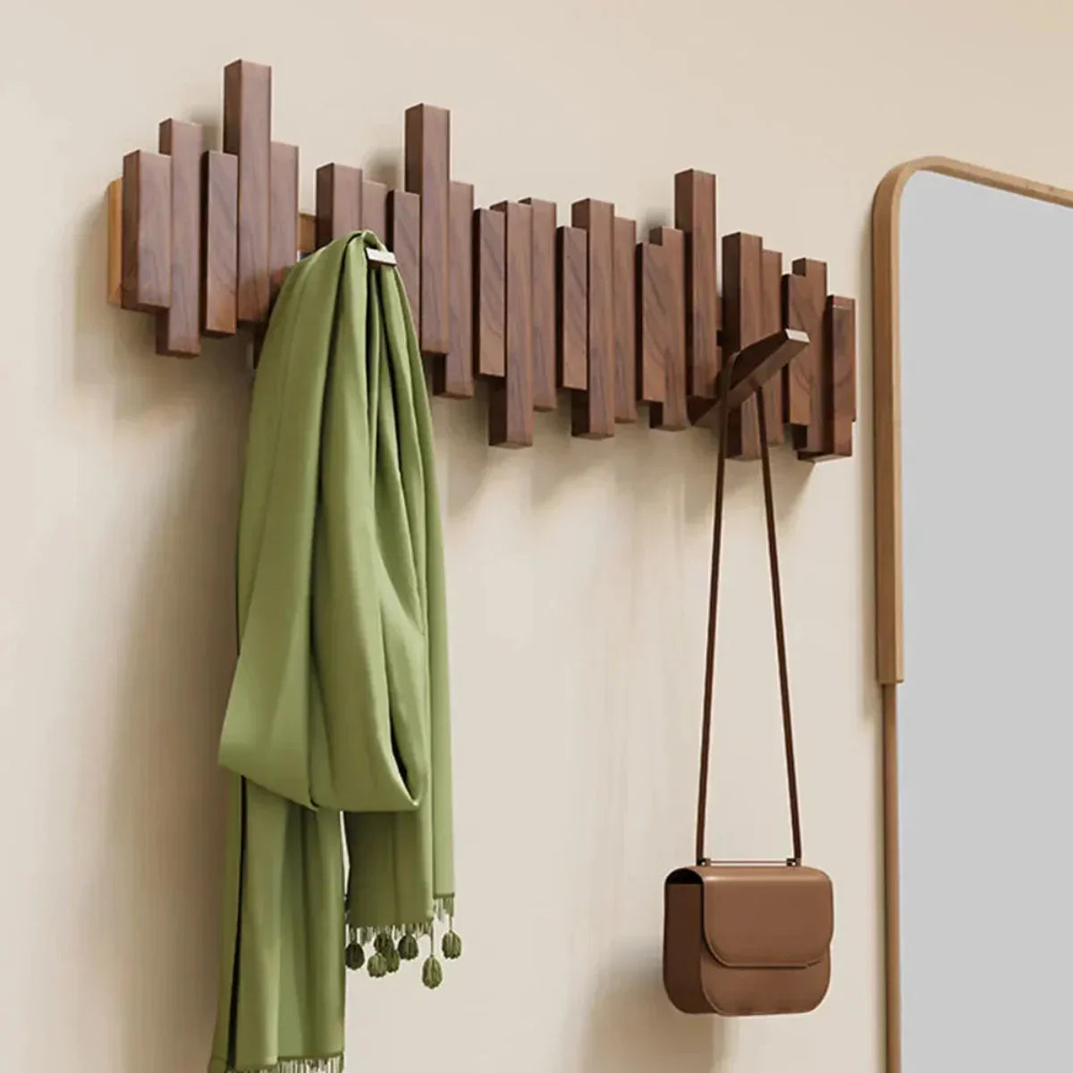 Wandgarderobe Holz – Pelanva – Ansicht 5