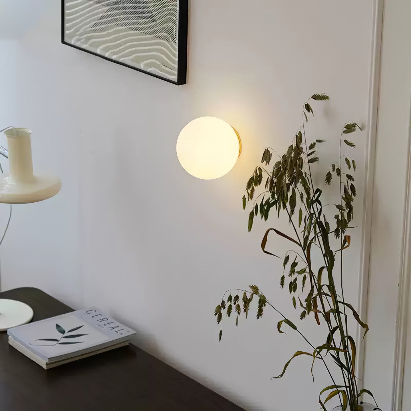 Wandlampe Glaskugel – Pelanva – Ansicht 6