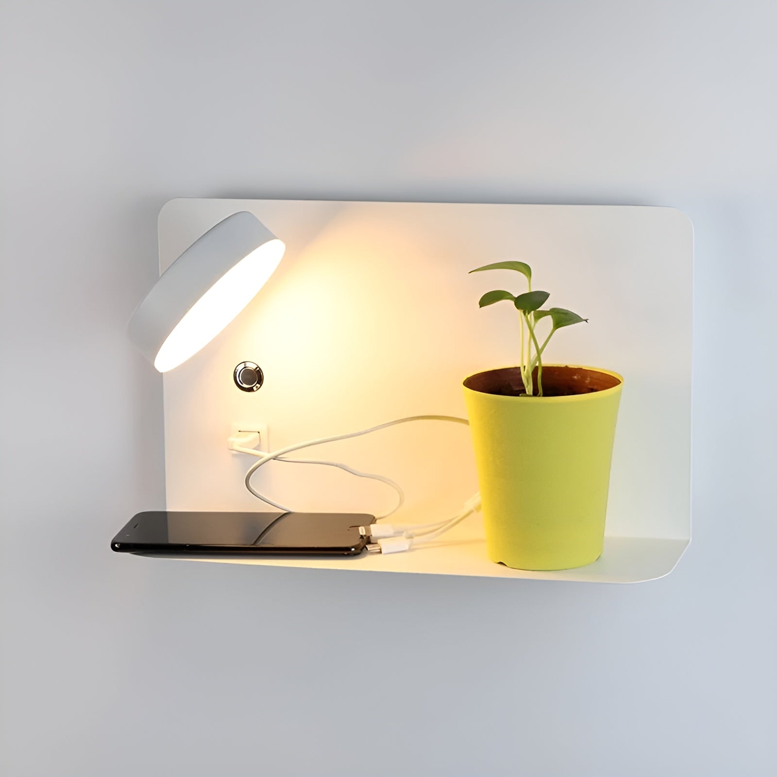 Wandlampe mit USB – Pelanva – Ansicht 4