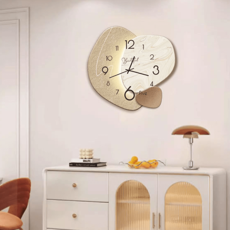 Stilvolle skandinavische Wanduhr mit geräuscharmem Uhrwerk – Pelanva – Ansicht 4