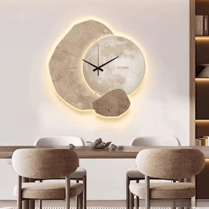 Stilvolle skandinavische Wanduhr mit geräuscharmem Uhrwerk – Pelanva – Ansicht 5