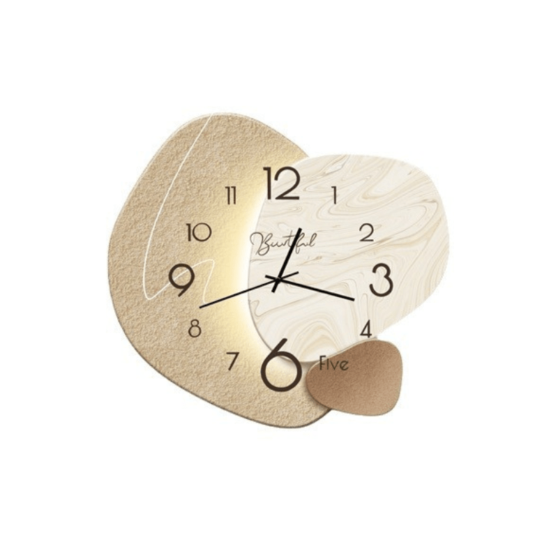 Stilvolle skandinavische Wanduhr mit geräuscharmem Uhrwerk – Pelanva – Ansicht 7