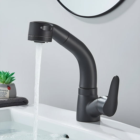 Waschtischarmatur mit ausziehbarem Brausekopf – Pelanva
