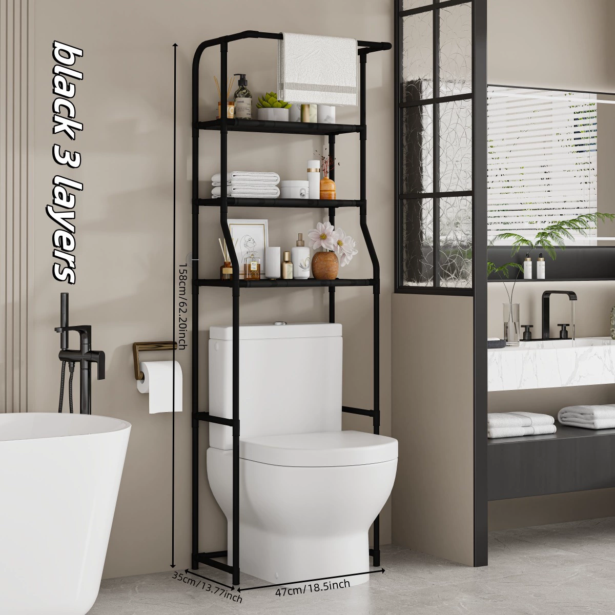 WC Regal über Toilette – Pelanva