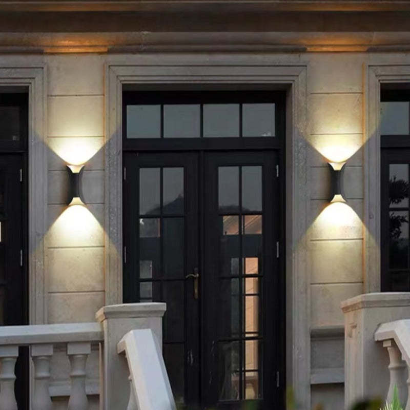 wetterfeste led aluminium wandleuchte fuer – Pelanva – Ansicht 5