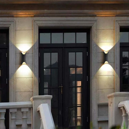 wetterfeste led aluminium wandleuchte fuer – Pelanva – Ansicht 5