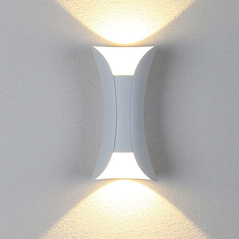 wetterfeste led aluminium wandleuchte fuer – Pelanva – Ansicht 8