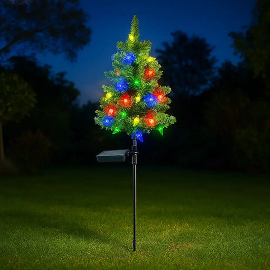wetterfester solar weihnachtsbaum strahlend schoen – Pelanva – Ansicht 1
