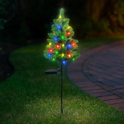 wetterfester solar weihnachtsbaum strahlend schoen – Pelanva – Ansicht 2