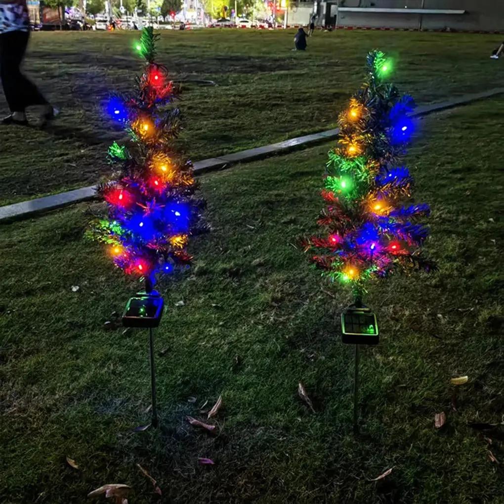 wetterfester solar weihnachtsbaum strahlend schoen – Pelanva – Ansicht 5